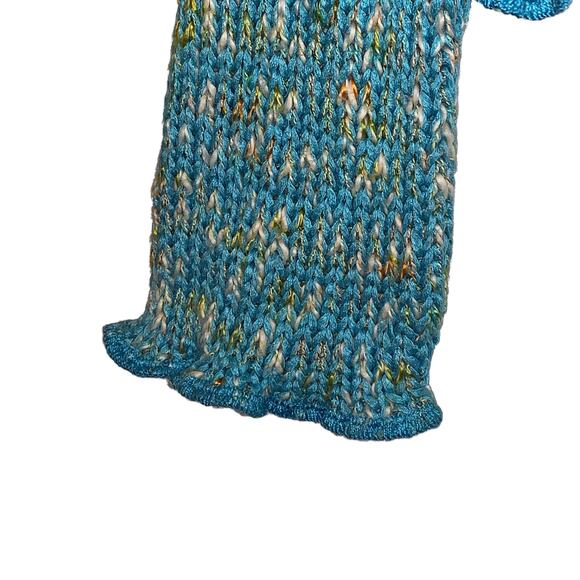 Mirasati Paris Green Multicolor Open Sweater - Picture 7 of 12